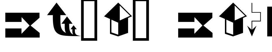 Dexis Dingbats Four SSi Font Download Free