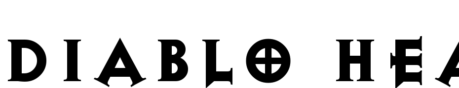 Diablo Heavy Font Download Free