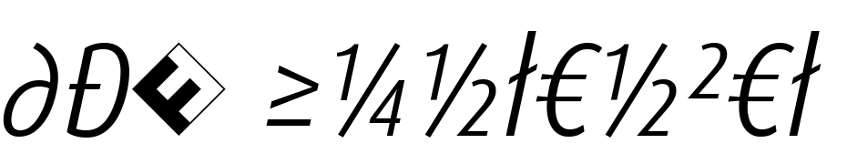 Dax Condensed Light Italic Exp Font Download Free