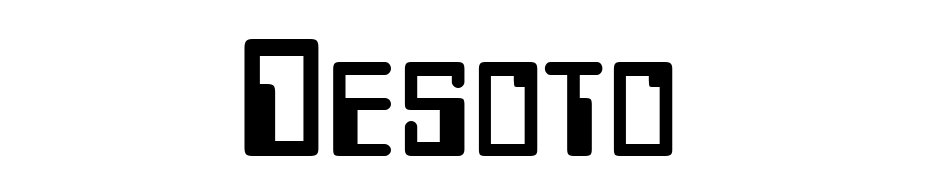 Desoto Font Download Free