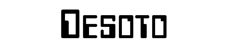 Desoto Font Download Free