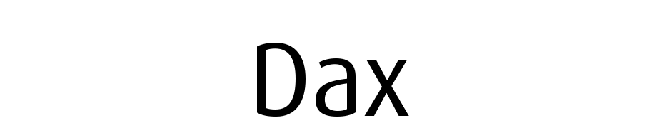 Dax Fuente Descargar Gratis