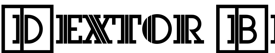 Dextor_Becker_Initials Font Download Free