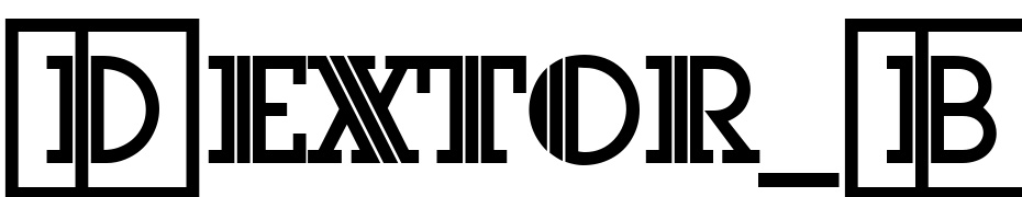Dextor_Becker_Initials Font Download Free