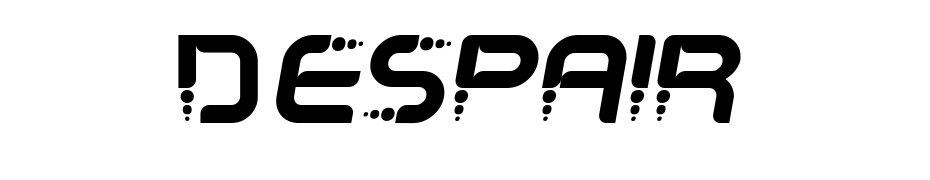 Despair Font Download Free
