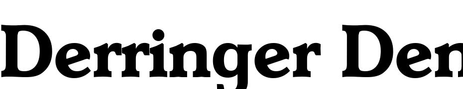 Derringer Demi Bold Font Download Free