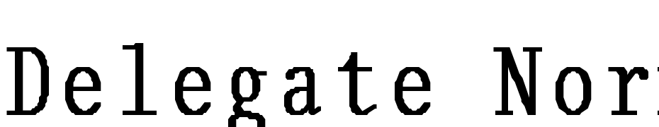 Delegate Normal Cn Bold Yazı tipi ücretsiz indir