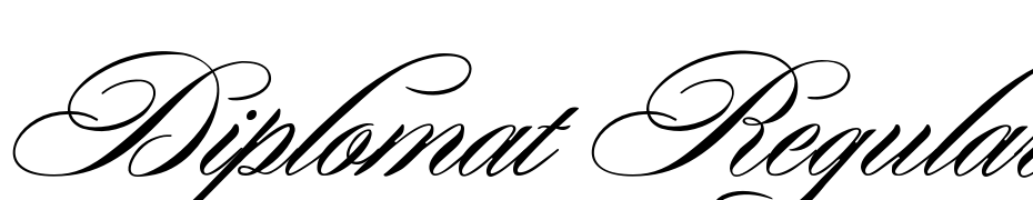 Diplomat Regular Font Download Free