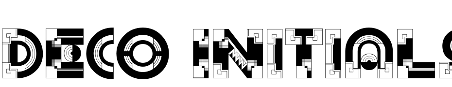 Deco Initials Font Download Free