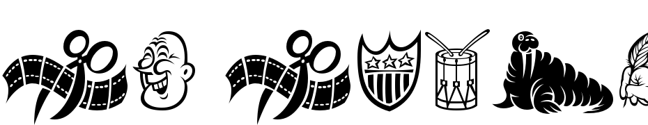 Df Daves Raves Three TT ITC Font Download Free