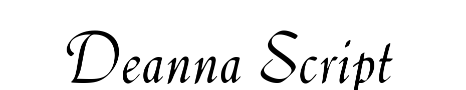 Deanna Script Font Download Free