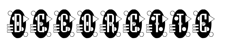 Decorette Font Download Free