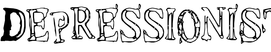 Depressionist V1.0 Font Download Free