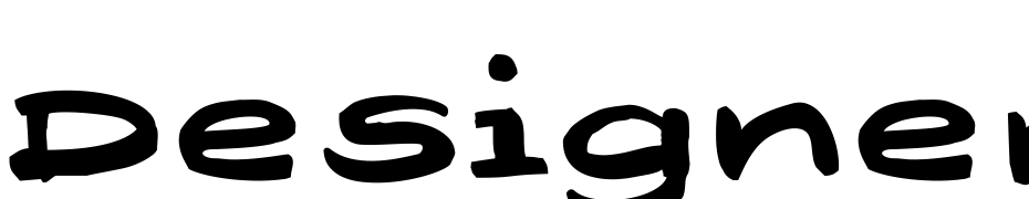 Designer Script Plain PDF Font Download Free