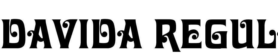 Davida Regular Font Download Free