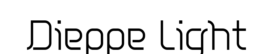 Dieppe Light Font Download Free