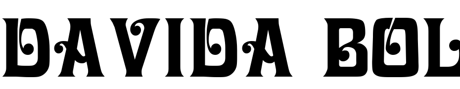 Davida Bold Regular Font Download Free
