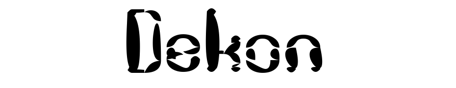 Dekon Font Download Free