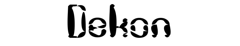 Dekon Font Download Free