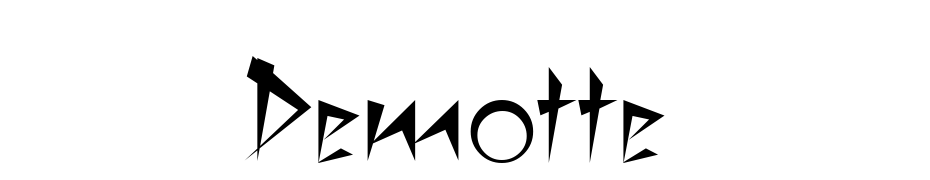 Demotte Font Download Free
