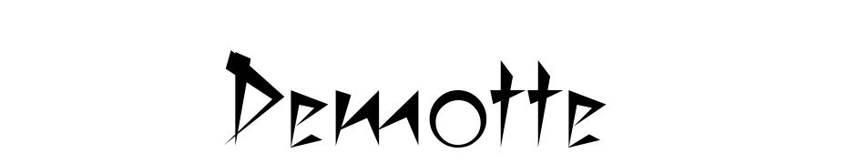 Demotte Font Download Free