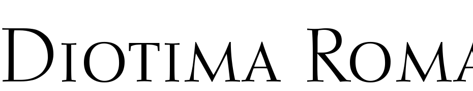 Diotima Roman Small Caps & Oldstyle Figures Font Download Free