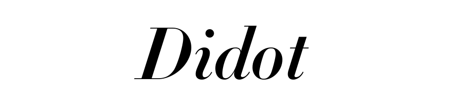 Didot HTF B24 Bold Ital Font Download Free