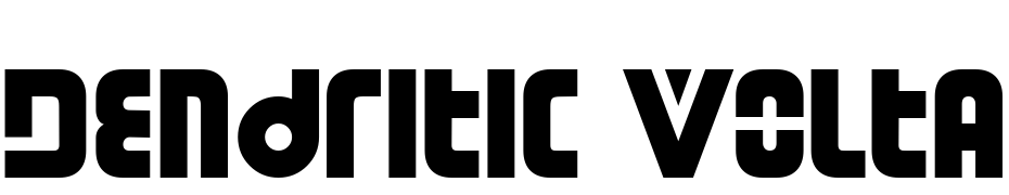 Dendritic Voltage Font Download Free