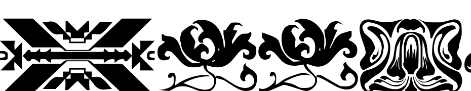 Designs Galore 4 Scarica Caratteri Gratis