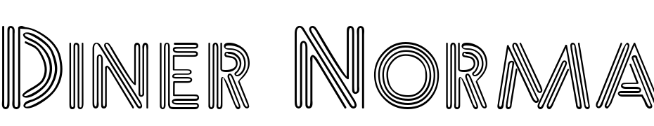 Diner Normal Font Download Free
