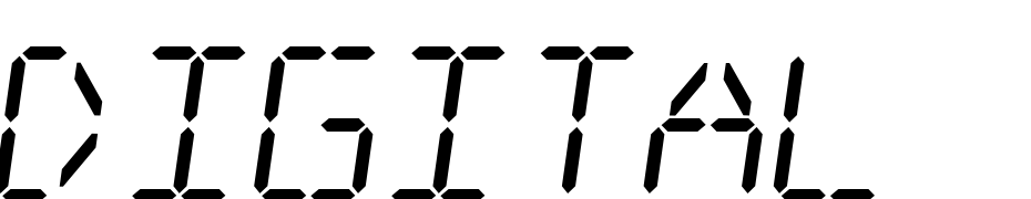 Digital Dream Skew Font Download Free