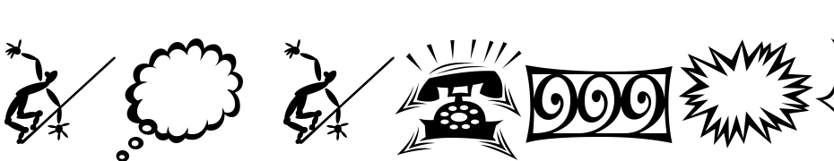 Df Daves Raves Two ITC Medium Font Download Free