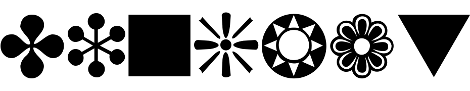 Dingbats Regular Font Download Free