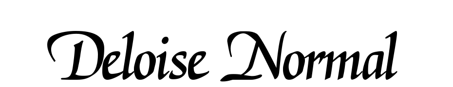 Deloise Normal Font Download Free