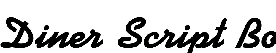 Diner Script Bold Font Download Free