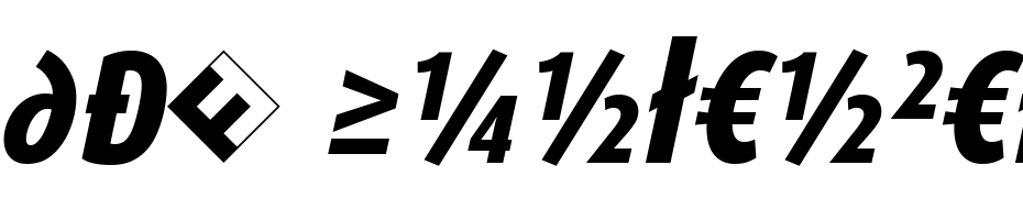 Dax Condensed Ex Bold Italic Exp Font Download Free