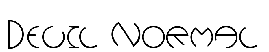 Devil Normal Font Download Free