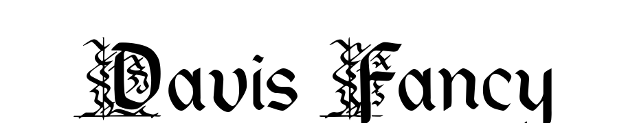 Davis Fancy Font Download Free