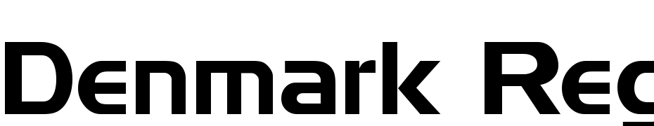Denmark Regular Scarica Caratteri Gratis
