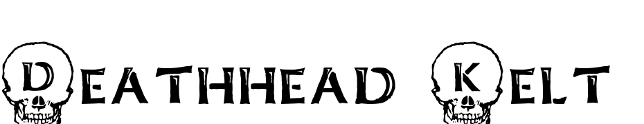 Deathhead Kelt Caps Font Download Free