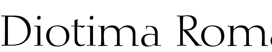 Diotima Roman Oldstyle Figures Font Download Free