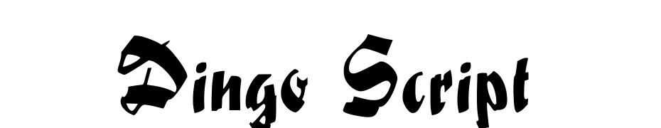 Dingo Script Font Download Free
