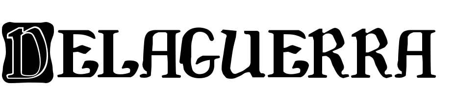Delaguerra Demo Font Download Free