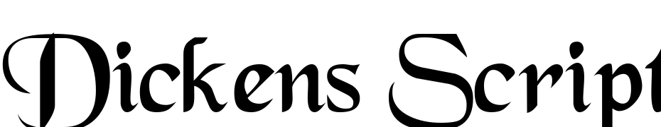 Dickens Script SSK Font Download Free