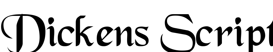 Dickens Script SSK Font Download Free