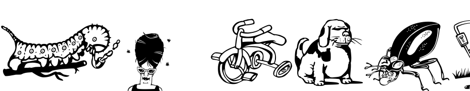 Df Backyard Beasties ITC Medium Font Download Free