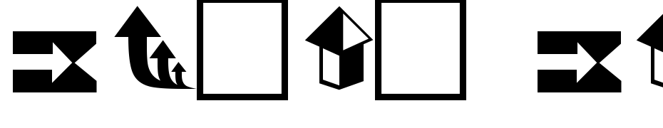 Dexis Dingbats Four SSK Regular Font Download Free