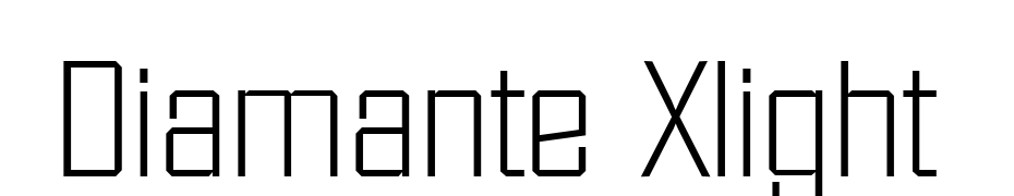 Diamante Xlight Yazı tipi ücretsiz indir