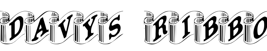 Davys Ribbons Regular Font Download Free