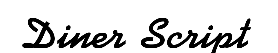 Diner Script Font Download Free